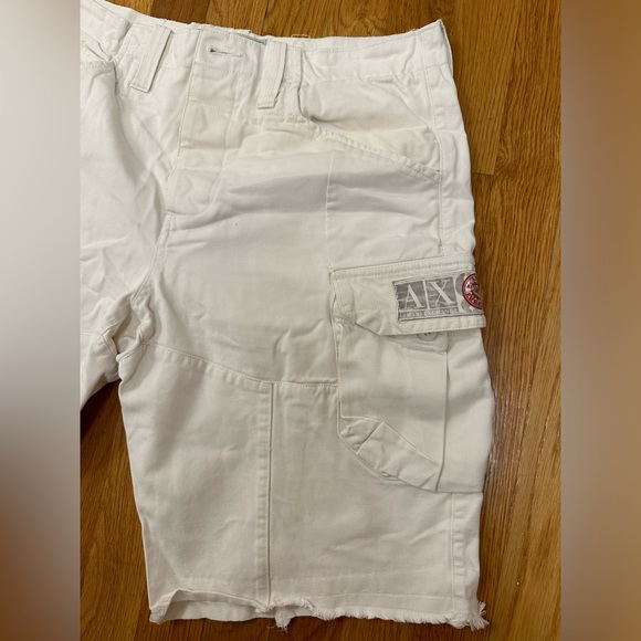 Armani Exchange White Shorts - Picture 3 of 5